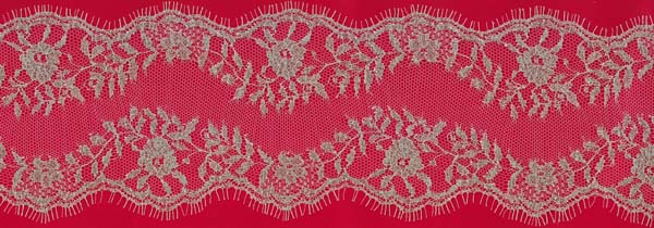 FRENCH LACE EDGING - IV/GOLD